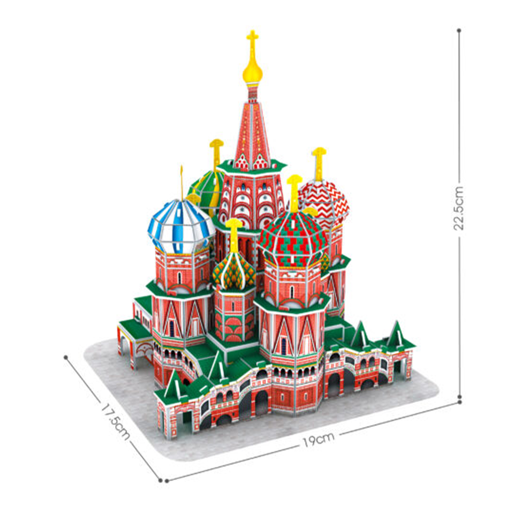 Cubic Fun 3D Puzzle St. Basil's Cathedral