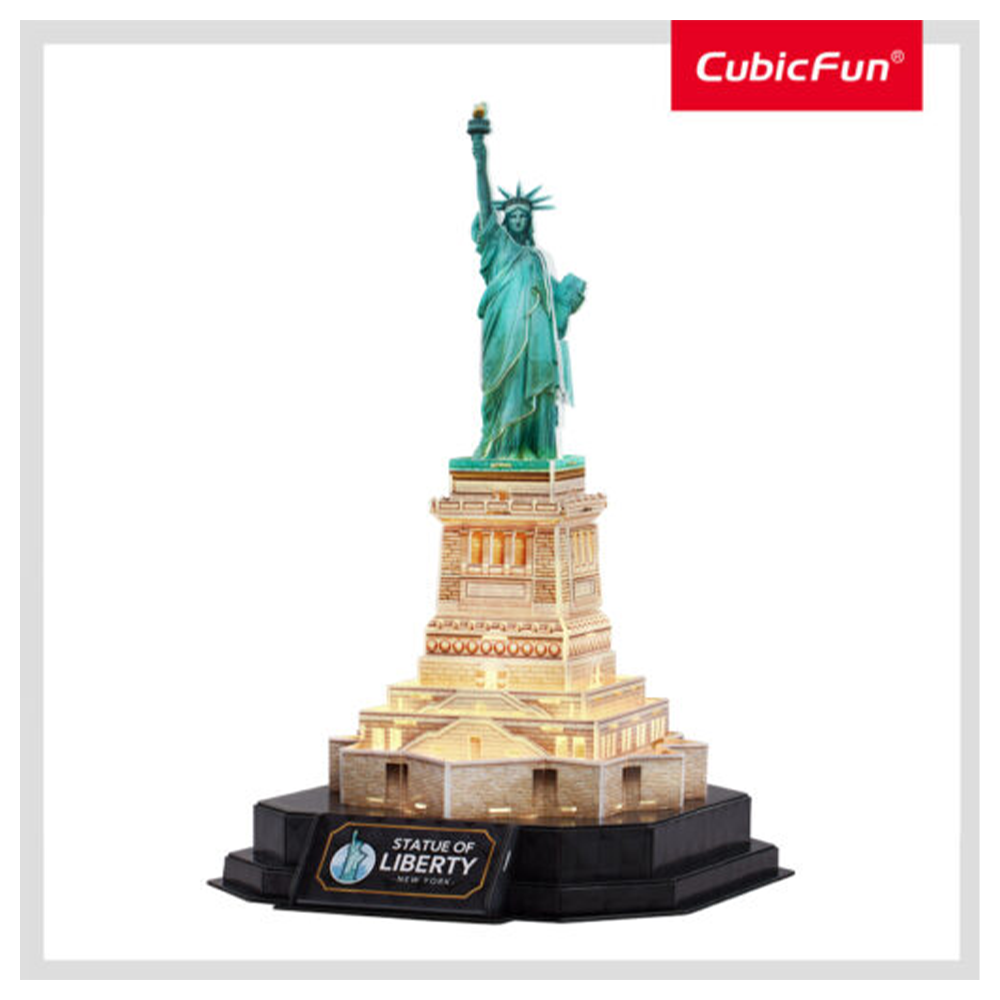 CUBICFUNCubic Fun 3D Puzzle Statue Of Liberty Night Edition (Led)papell.gr