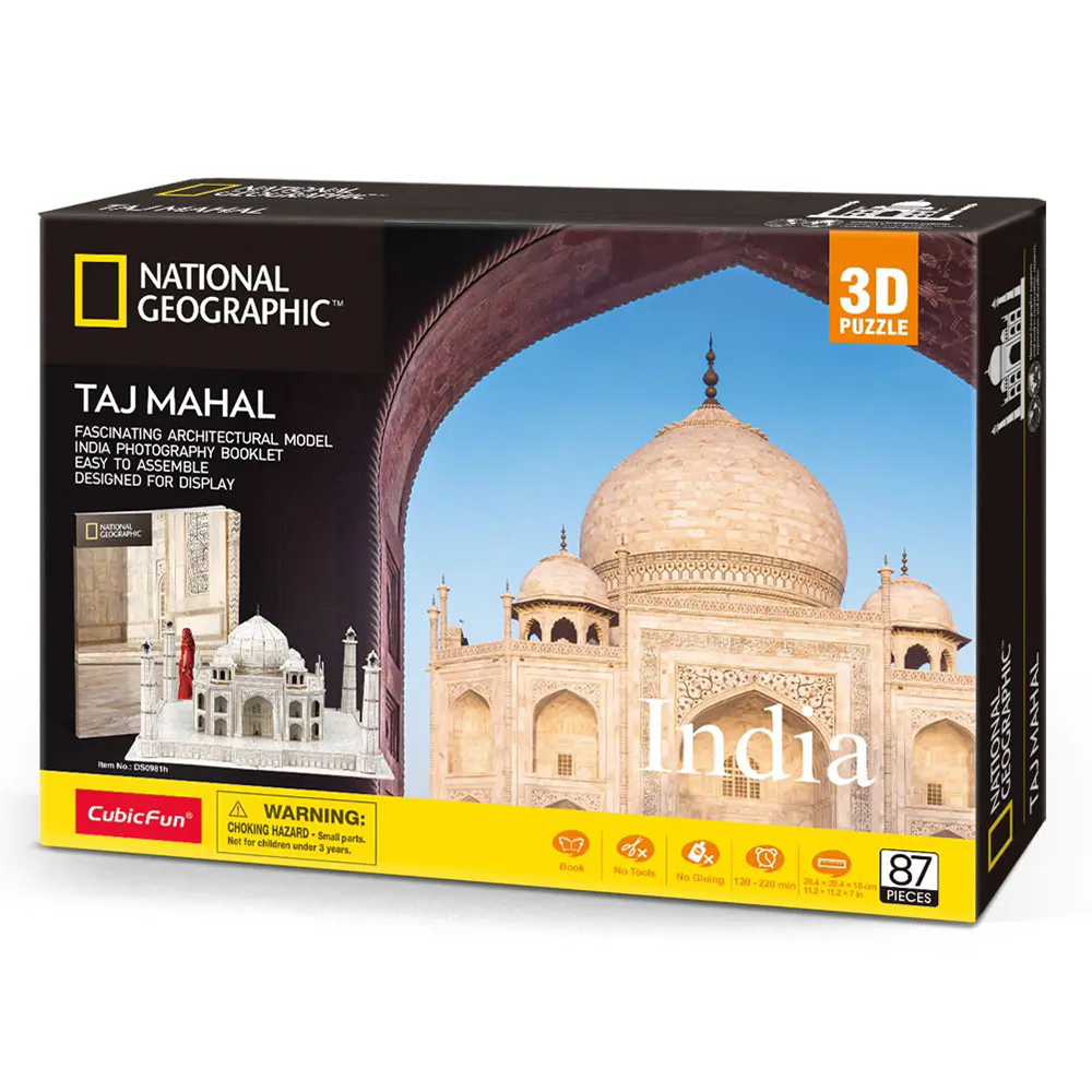 CUBICFUNCubic Fun 3D Puzzle Taj Mahal National Geographicpapell.gr