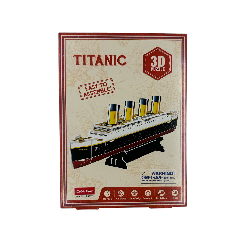 Cubic Fun 3D Puzzle Titanic Mini