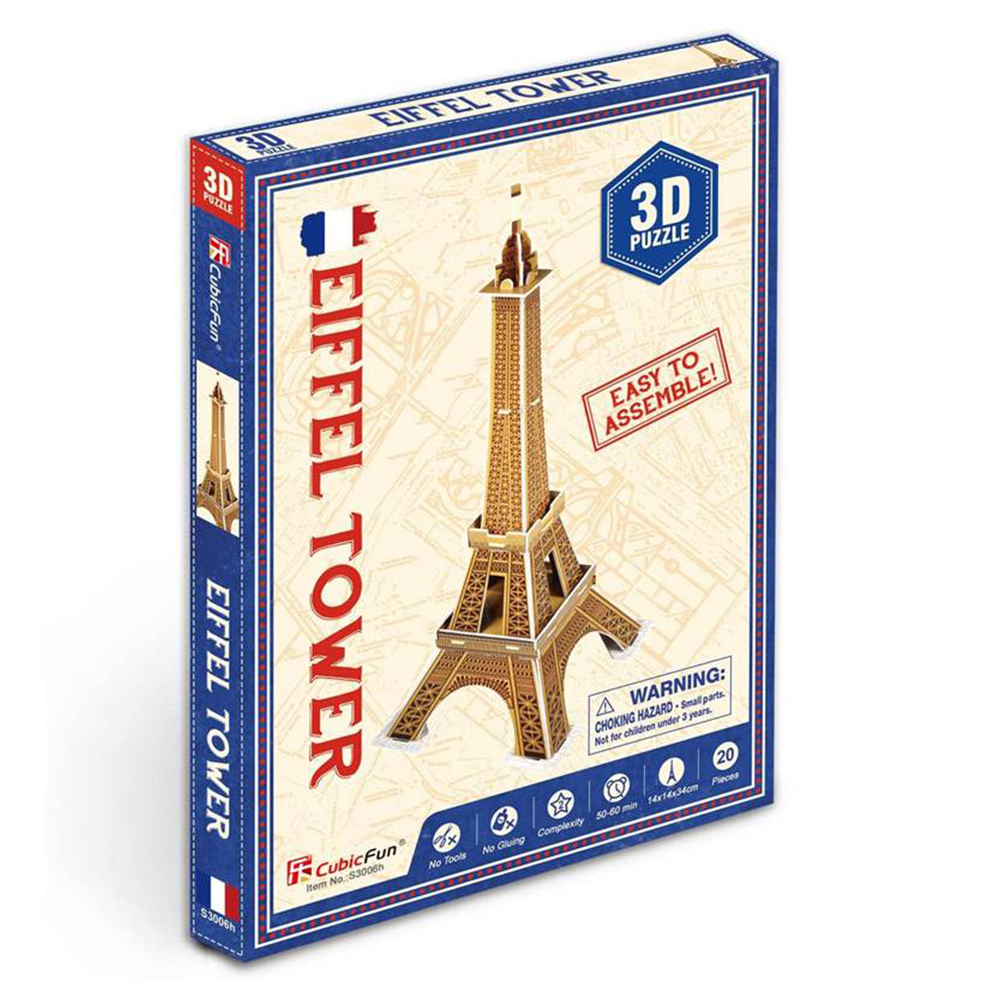CUBICFUNCibic Fun 3D Puzzle Eiffel Towerpapell.gr
