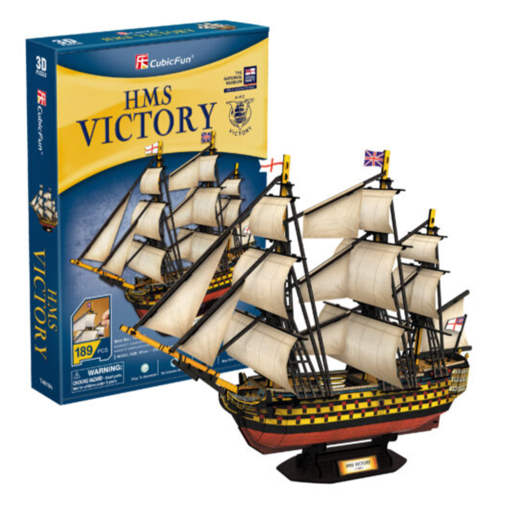 CUBICFUNCubik Fun 3D Puzzle HMS Victorypapell.gr
