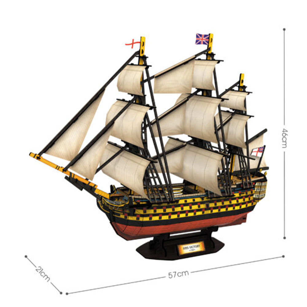CUBICFUNCubik Fun 3D Puzzle HMS Victorypapell.gr