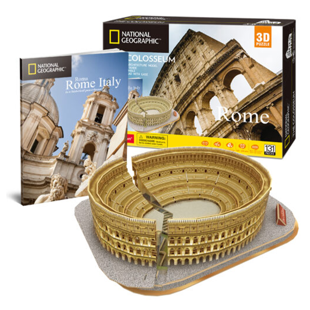 CUBICFUNCubik Fun 3D Puzzle The Colosseum National Geographicpapell.gr