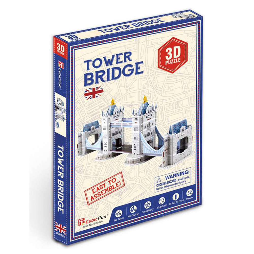 Cubic Fun 3D Puzzle Tower Bridge London