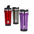 Ecolife Coffee Thermos Mug Plast/S.S.-Green 420Ml