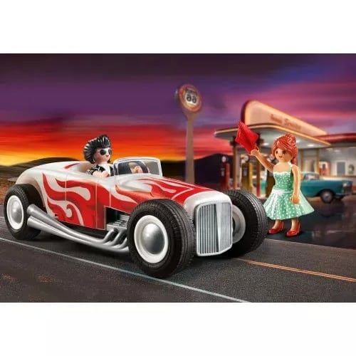 71078 Playmobil City Life Starter Pack Ζευγαρι Με Vintage Αμαξι