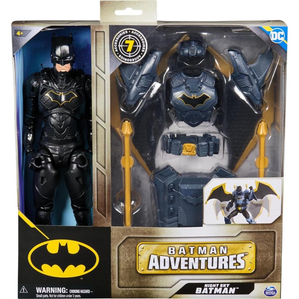 Spin MasterSpin Master DC The Batman Dc Comics Batman Adventures Night Sky , Φιγούρα Δράσης Batman 30 Εκατοστών Με Αξεσουάρpapell.gr