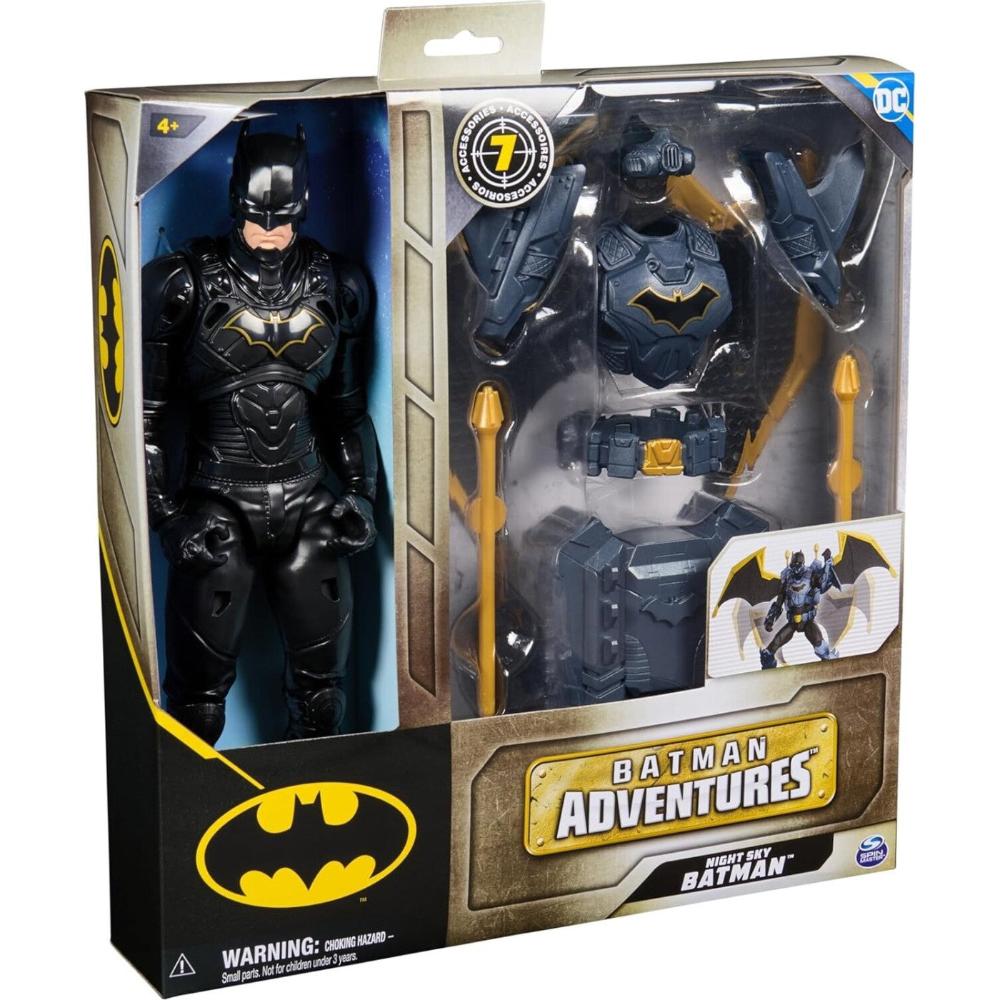 Spin MasterSpin Master DC The Batman Dc Comics Batman Adventures Night Sky , Φιγούρα Δράσης Batman 30 Εκατοστών Με Αξεσουάρpapell.gr