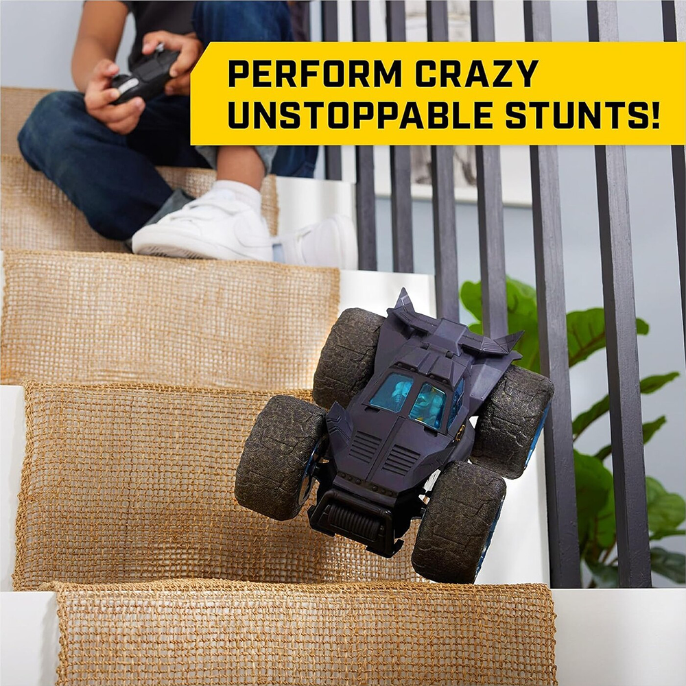 Spin MasterSpin Master DC: Batman - Stunt Force Batmobile Αυτοκίνητο Με Τηλεχειριστήριοpapell.gr