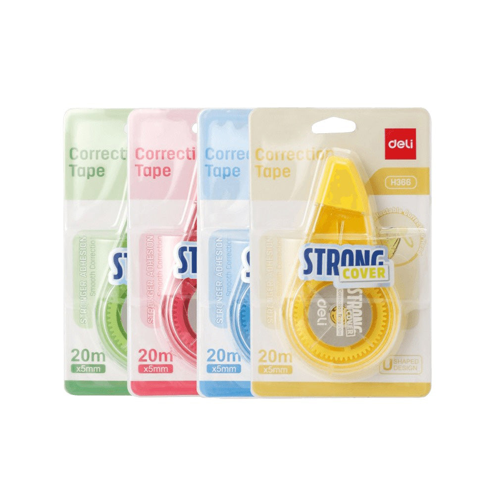 Deli Διορθωτική Ταινία Blister 5mmx20m - 1 Τμχ