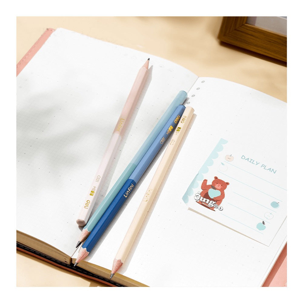 Deli Μολύβι Εξαγωνικό HB Blister Linfini - 1 Tμχ