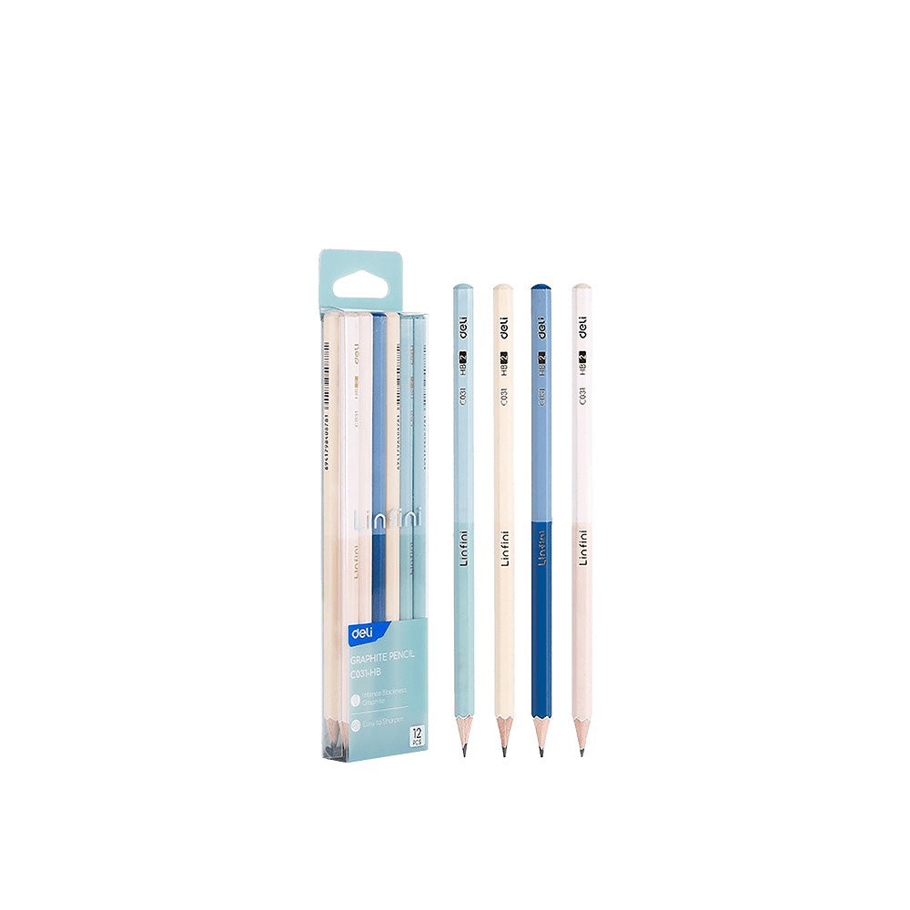 Deli Μολύβι Εξαγωνικό HB Blister Linfini - 1 Tμχ
