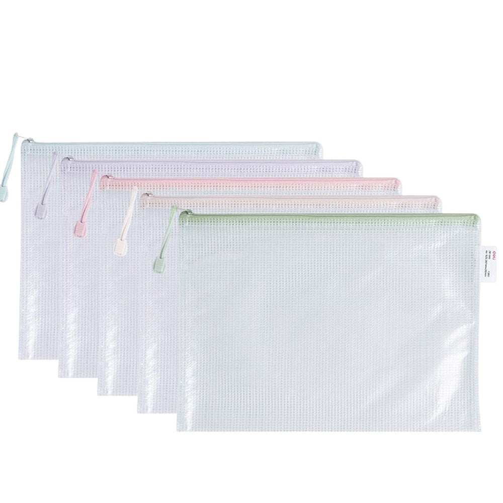Deli Φάκελος Φερμουάρ PVC A4 Colorful -1 Τμχ