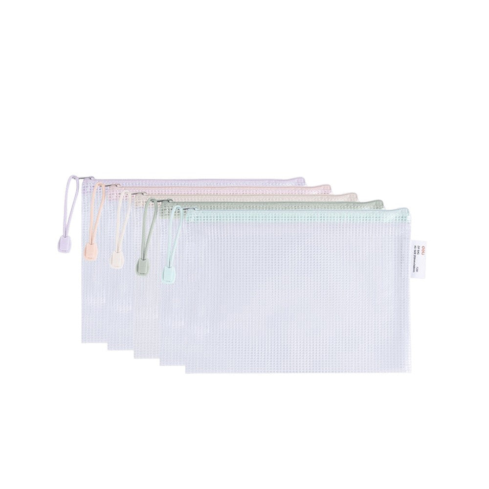 Deli Φάκελος Φερμουάρ PVC A5 Colorful -1 Τμχ