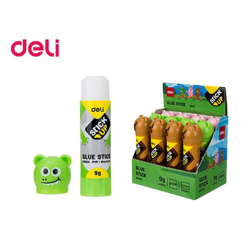 Deli Κόλλα Stic Ζωάκια 9 gr 3 Σχέδια - 1 Τμχ