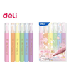 Deli Μαρκαδοροι Υπογραμμισης Πλακε Miyou Macaron 6Pcs