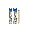 DELIDeli Μολύβι Τρίγωνο με Γόμα Hb Wood Free 2 Χρώματα 1 Τμχpapell.gr