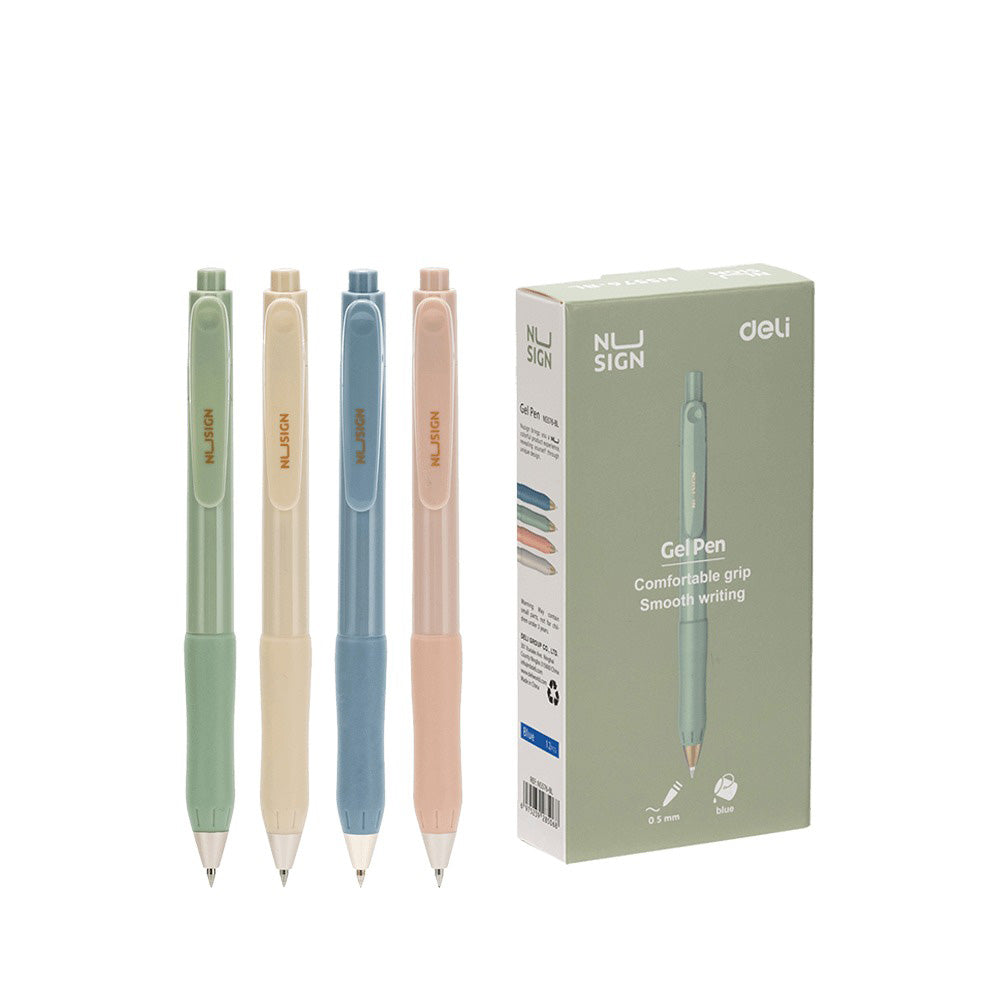 Deli Στυλό Gel Με Κουμπί 0.5mm Nusign