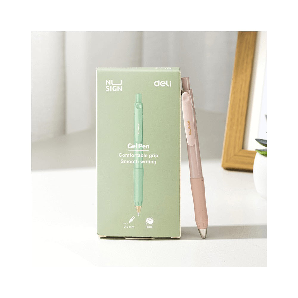 Deli Στυλό Gel Με Κουμπί 0.5mm Nusign
