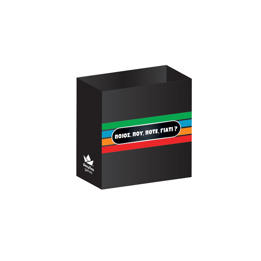 Desyllas Επιτραπέζιο Παιχνίδι Ποιος Που Πoτε Γιατί Party Edition 90S Memories