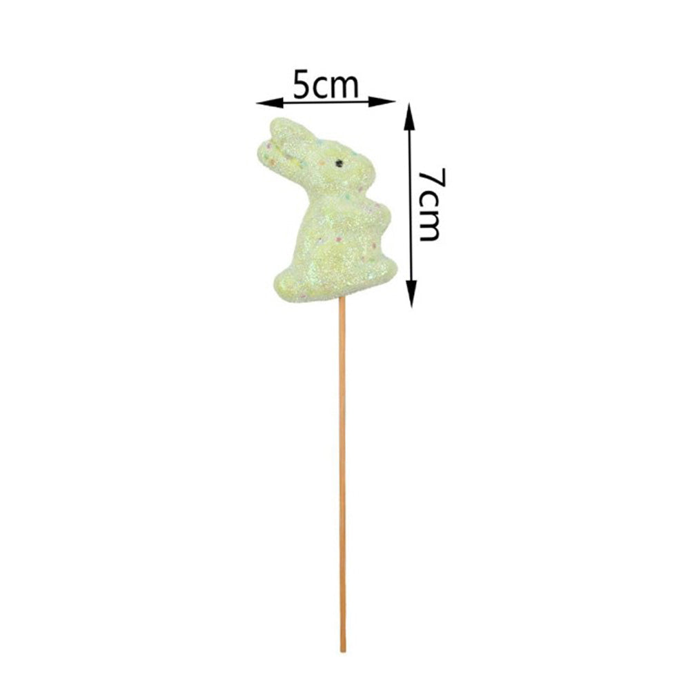 Διακοσμητικό Στικ με Πασχαλινή Φιγούρα 7x5 εκ σε 2 Σχέδια - 1 Τμχ