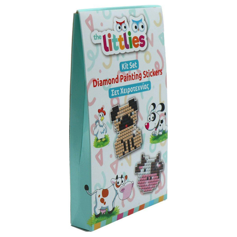The Littlies Σετ Χειροτεχνίας Diamond Painting Stickers 3 Σχέδια - 1 Τμχ