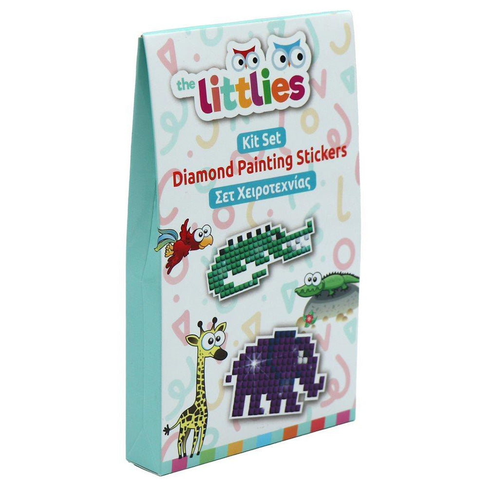 The Littlies Σετ Χειροτεχνίας Diamond Painting Stickers 3 Σχέδια - 1 Τμχ