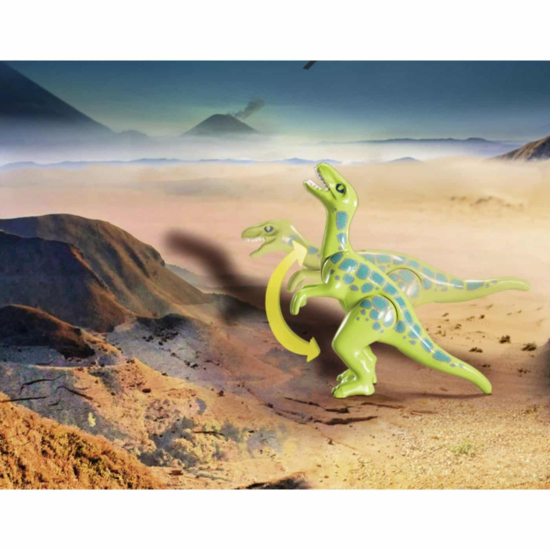 70108 Playmobil Maxi Βαλιτσακι Εξερευνητης Και Δεινοσαυροι