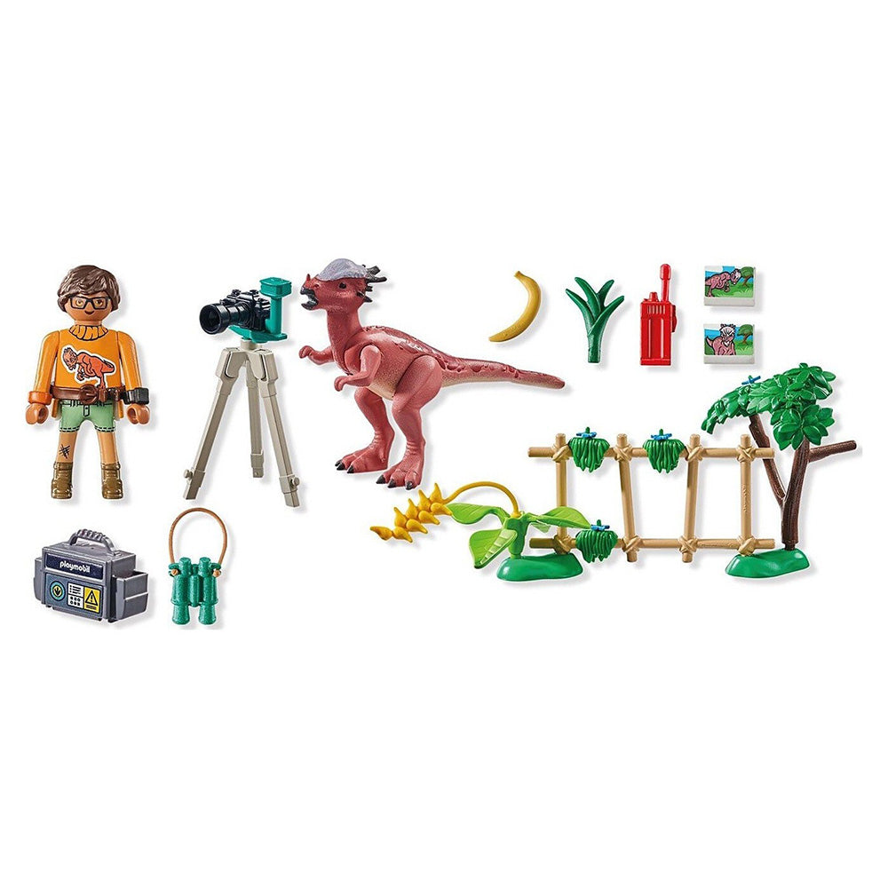 71822 Playmobil Dinos Παλαιοντολόγος Και Στυγιμολώχ 