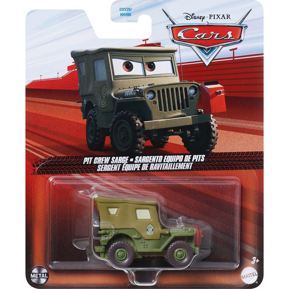 Disney Cars Αυτοκινητάκια Dc Pit Crew Sarge W Disney Pixar Cars Όχημα Παιχνίδι 