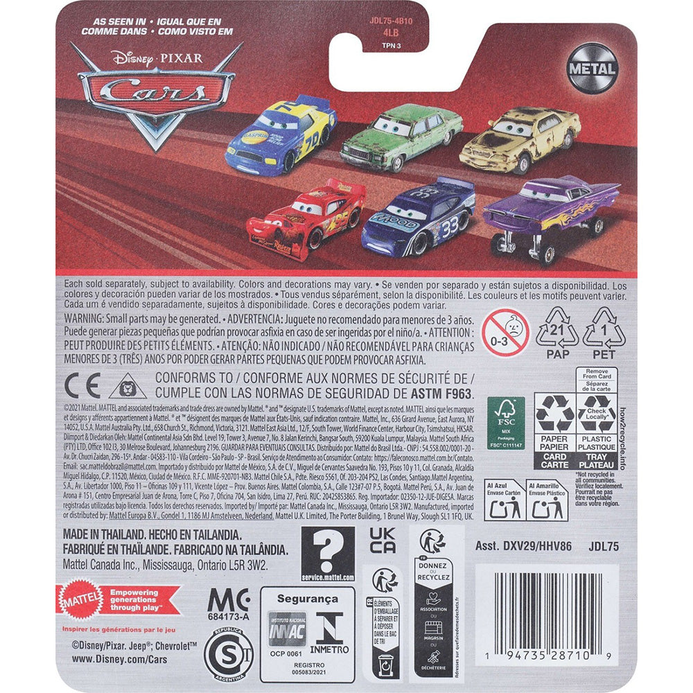 Disney Cars Αυτοκινητάκια Dc Pit Crew Sarge W Disney Pixar Cars Όχημα Παιχνίδι 