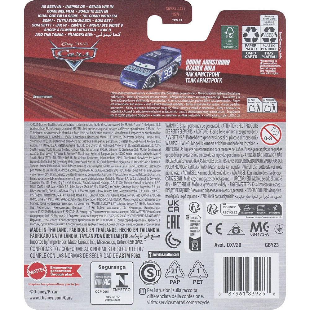 Disney Cars Αυτοκινητάκια Disney Pixar Cars Dud Throttleman Disney Pixar Cars 