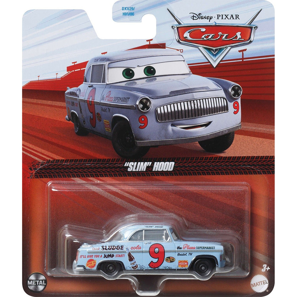 Disney Cars Αυτοκινητάκια Disney Pixar Cars Slim Hood Disney Pixar Cars Όχημα Παιχνίδι 