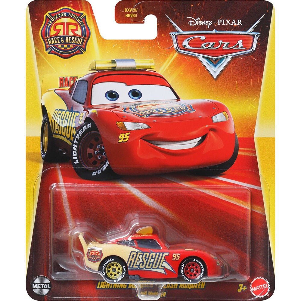Disney Cars Disney Pixar Cars Disney And Pixar Cars 1:55 Scale Die-Cast Vehicles Race & Rescue Lightning Mcqueen Όχημα Παιχνίδι 