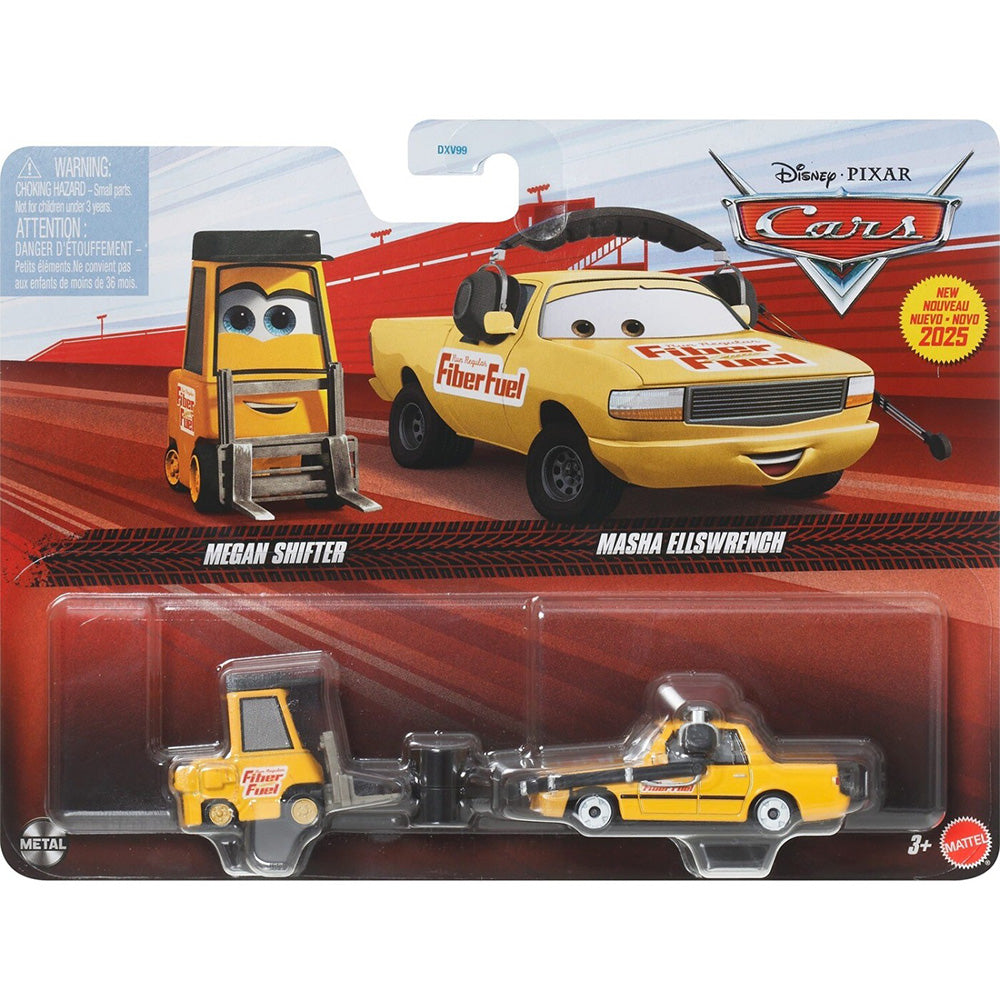 Disney Cars Disney Pixar Cars Όχημα Παιχνίδι 1X Fiber Fuel Crew Chief/ Pitty 