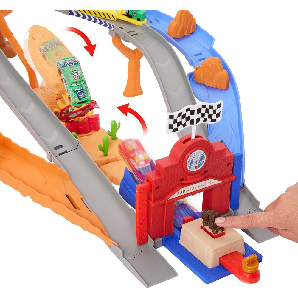 Disney Cars Πίστα Race And Rescue Disney Pixar Cars Όχημα Παιχνίδι 