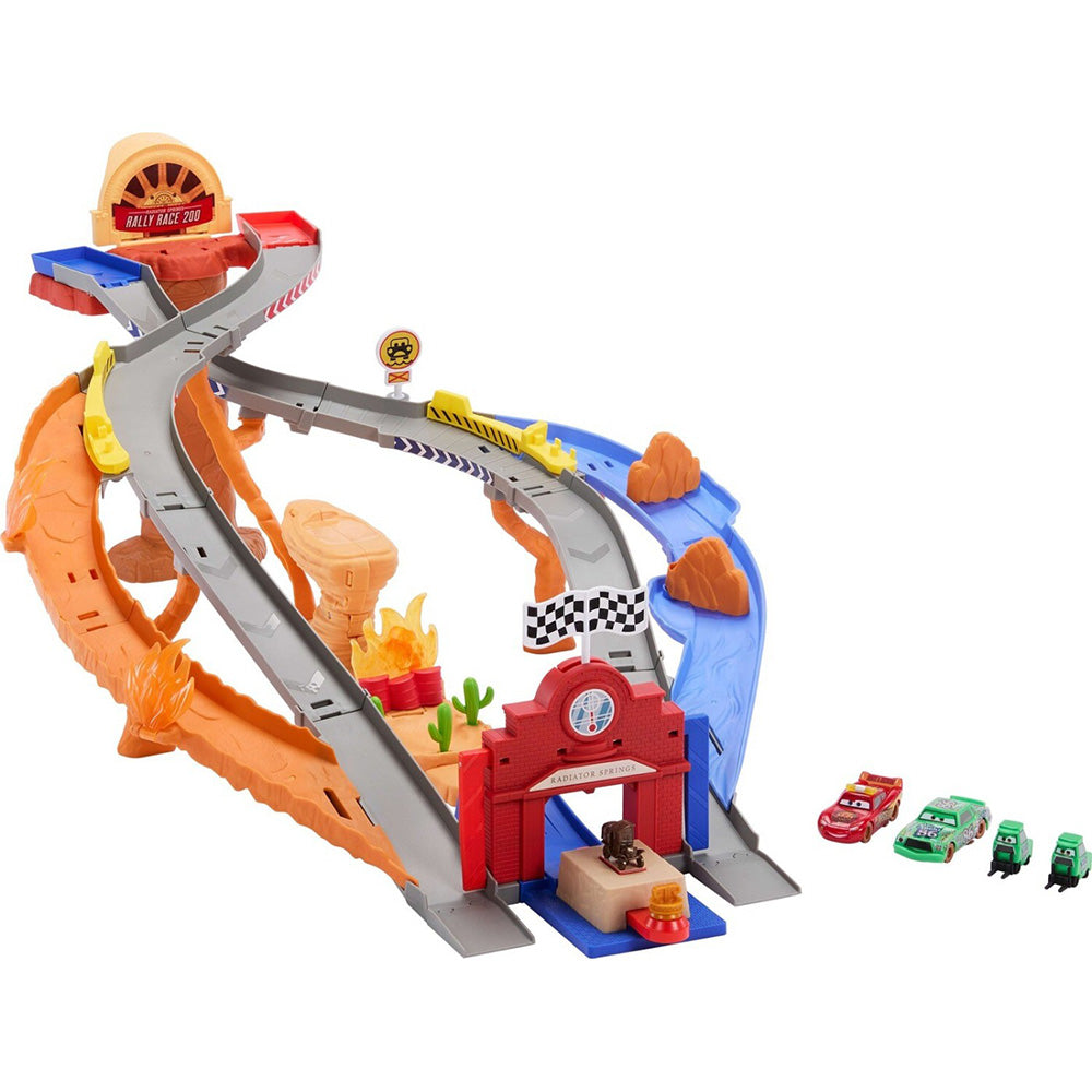 Disney Cars Πίστα Race And Rescue Disney Pixar Cars Όχημα Παιχνίδι 