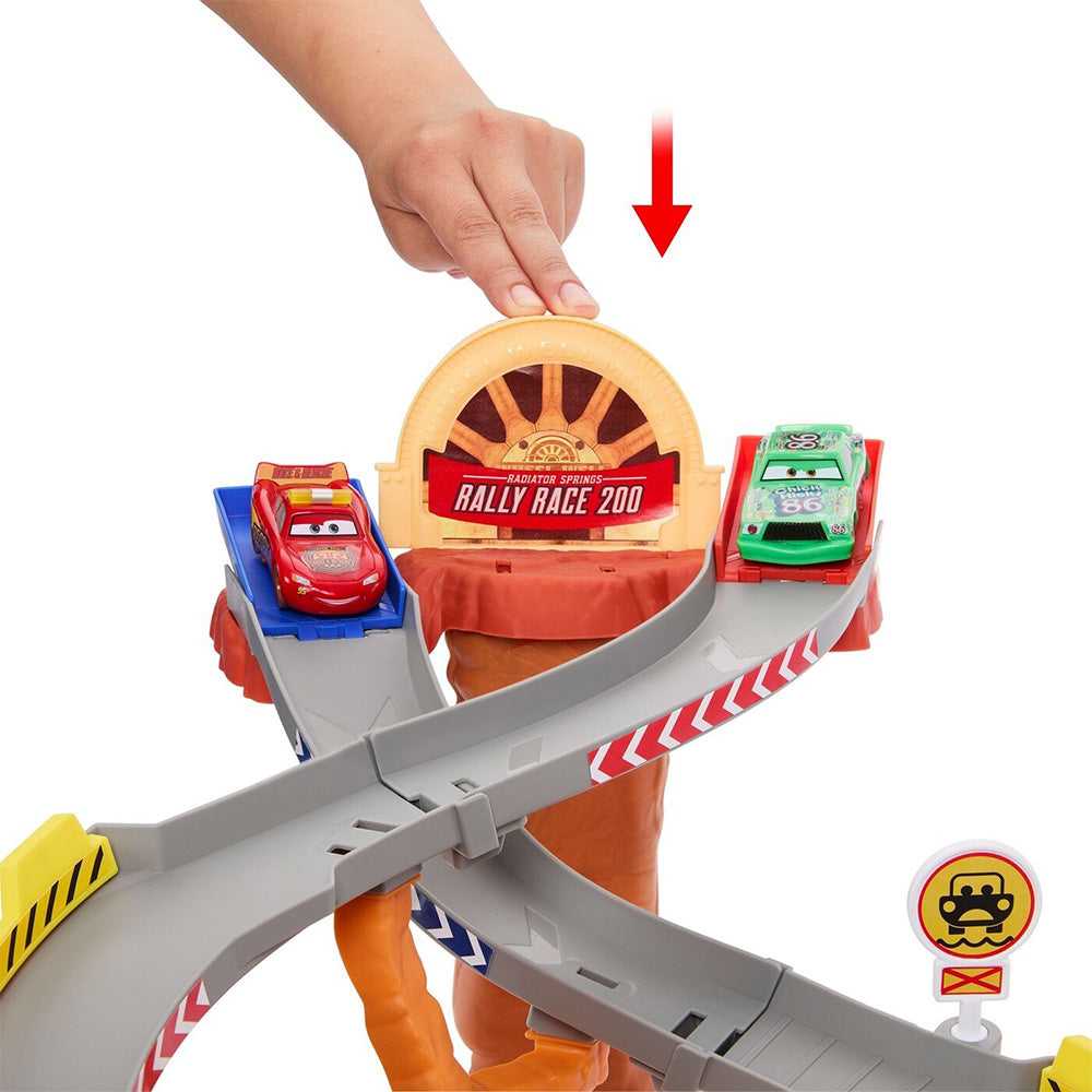 Disney Cars Πίστα Race And Rescue Disney Pixar Cars Όχημα Παιχνίδι 