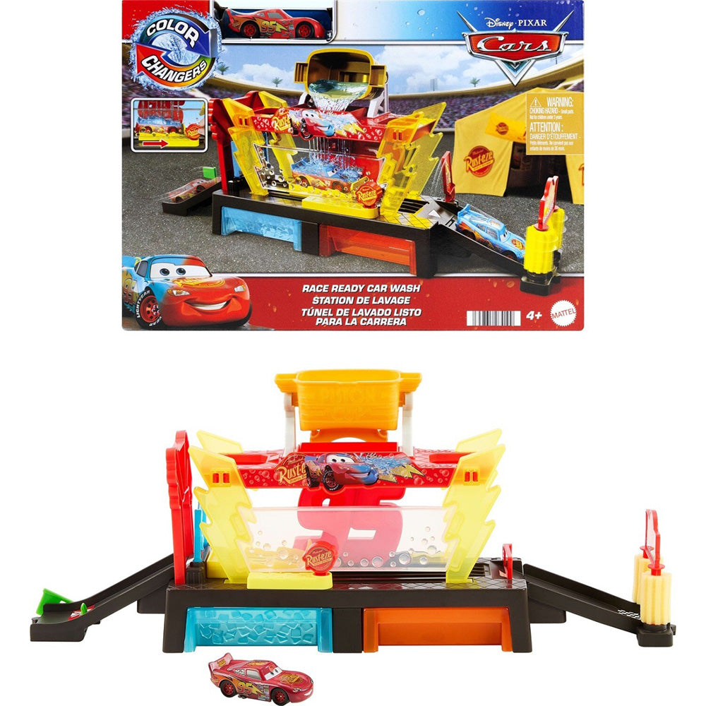 Disney Cars Πλυντήριο Χρωμοκεραυνών Disney Pixar Cars Σετ Παιχνιδιών 