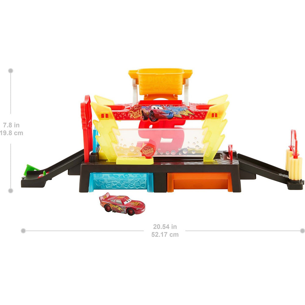Disney Cars Πλυντήριο Χρωμοκεραυνών Disney Pixar Cars Σετ Παιχνιδιών 