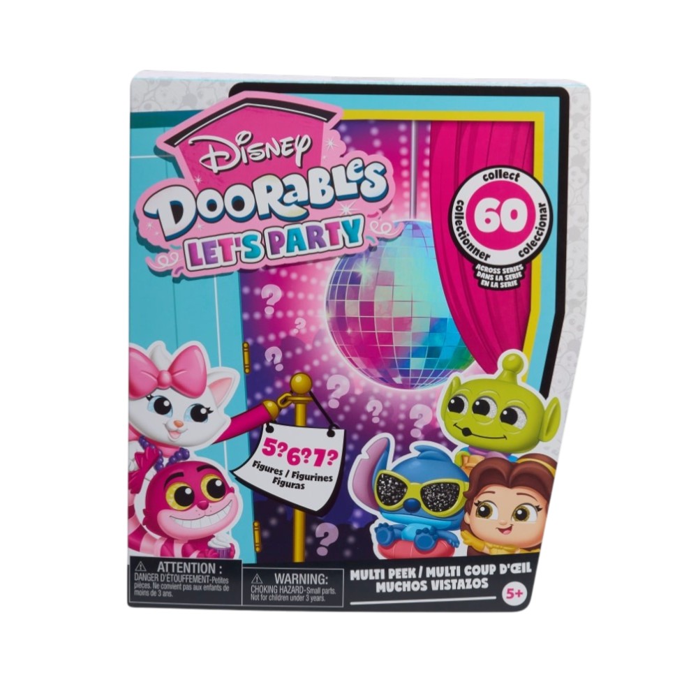 Disney Doorables Multi Peek Σετ Συλλεκτικές Φιγούρες Έκπληξη - Let's Party 