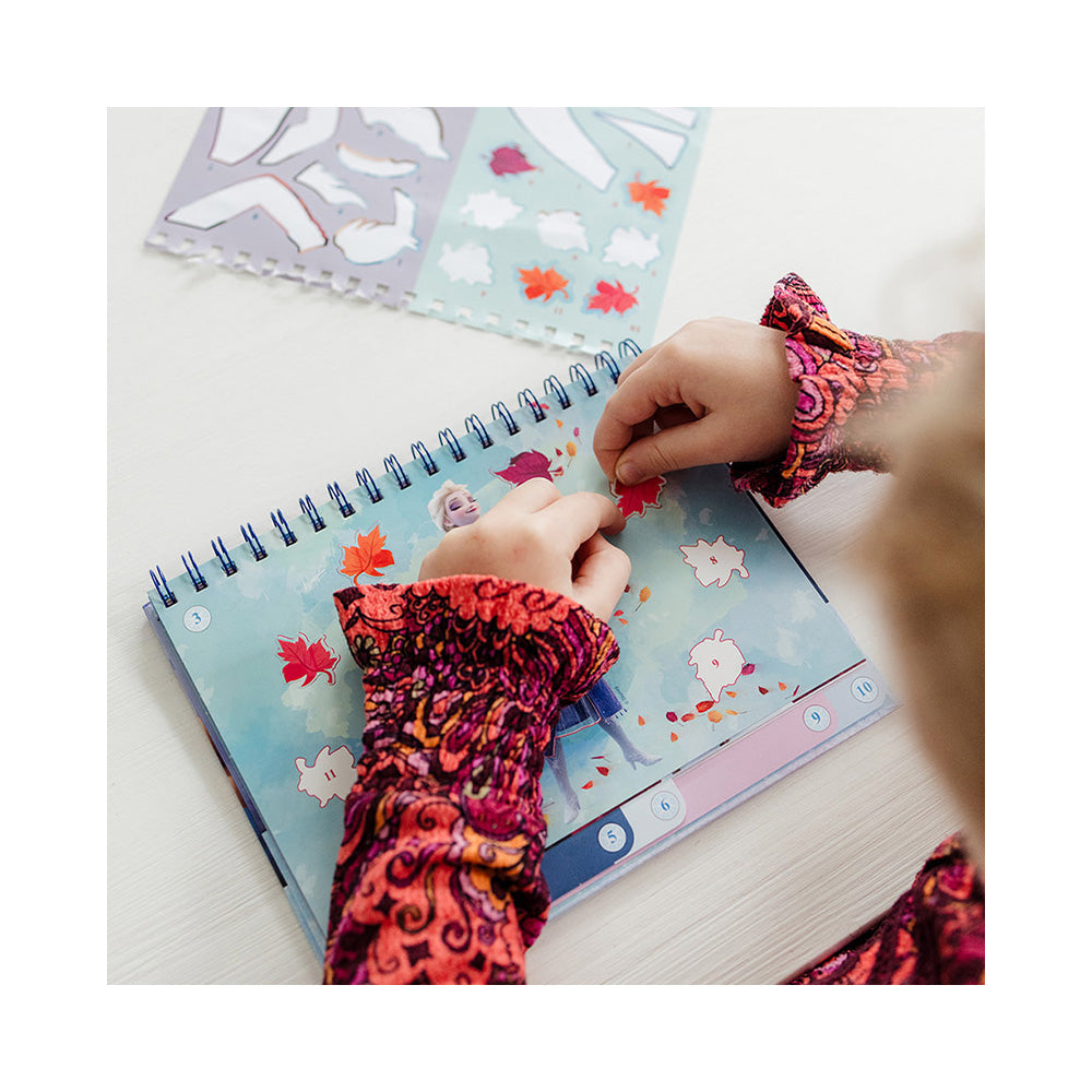 Totum Disney : Frozen - Sticker By Number Pad