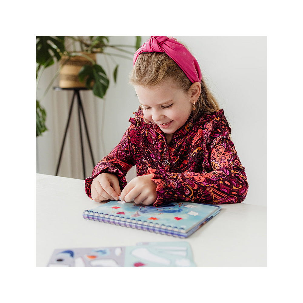 Totum Disney : Frozen - Sticker By Number Pad