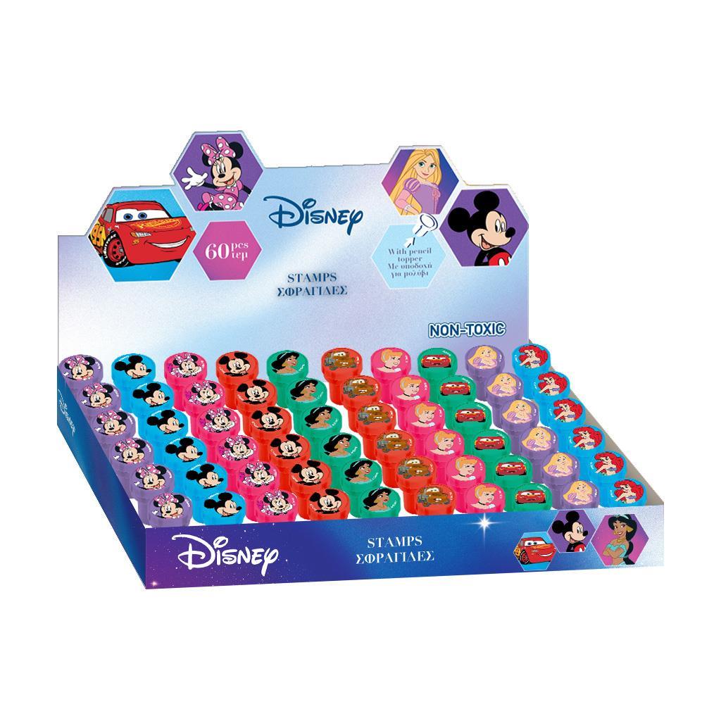Σφραγιδάκι με Topper Disney Heroes & Princesses σε 10 Σχέδια - 1 Τμχ