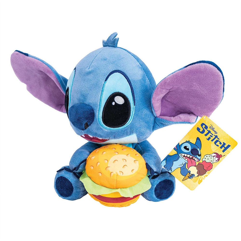 Disney Λούτρινο Stitch Με Burger 25εκ