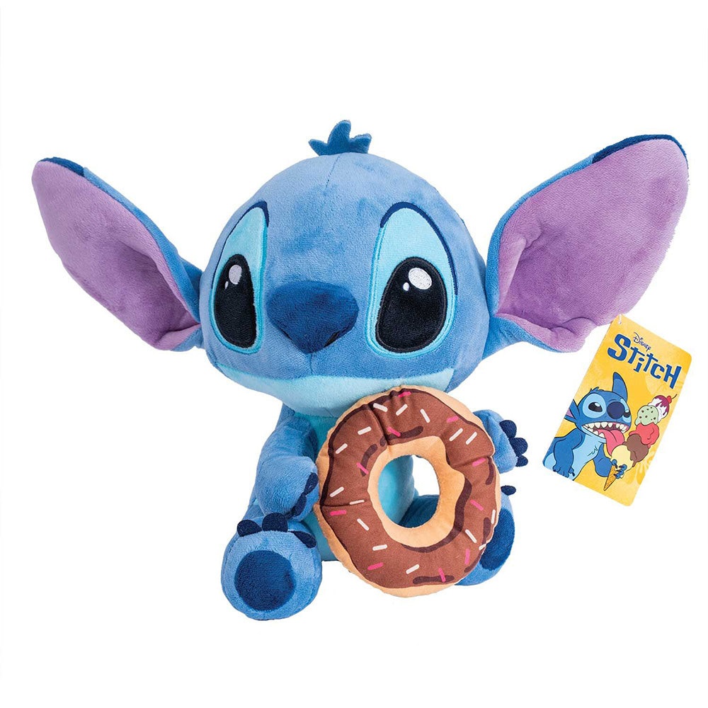 Disney Λούτρινο Stitch Με Ντόνατ 25 εκ