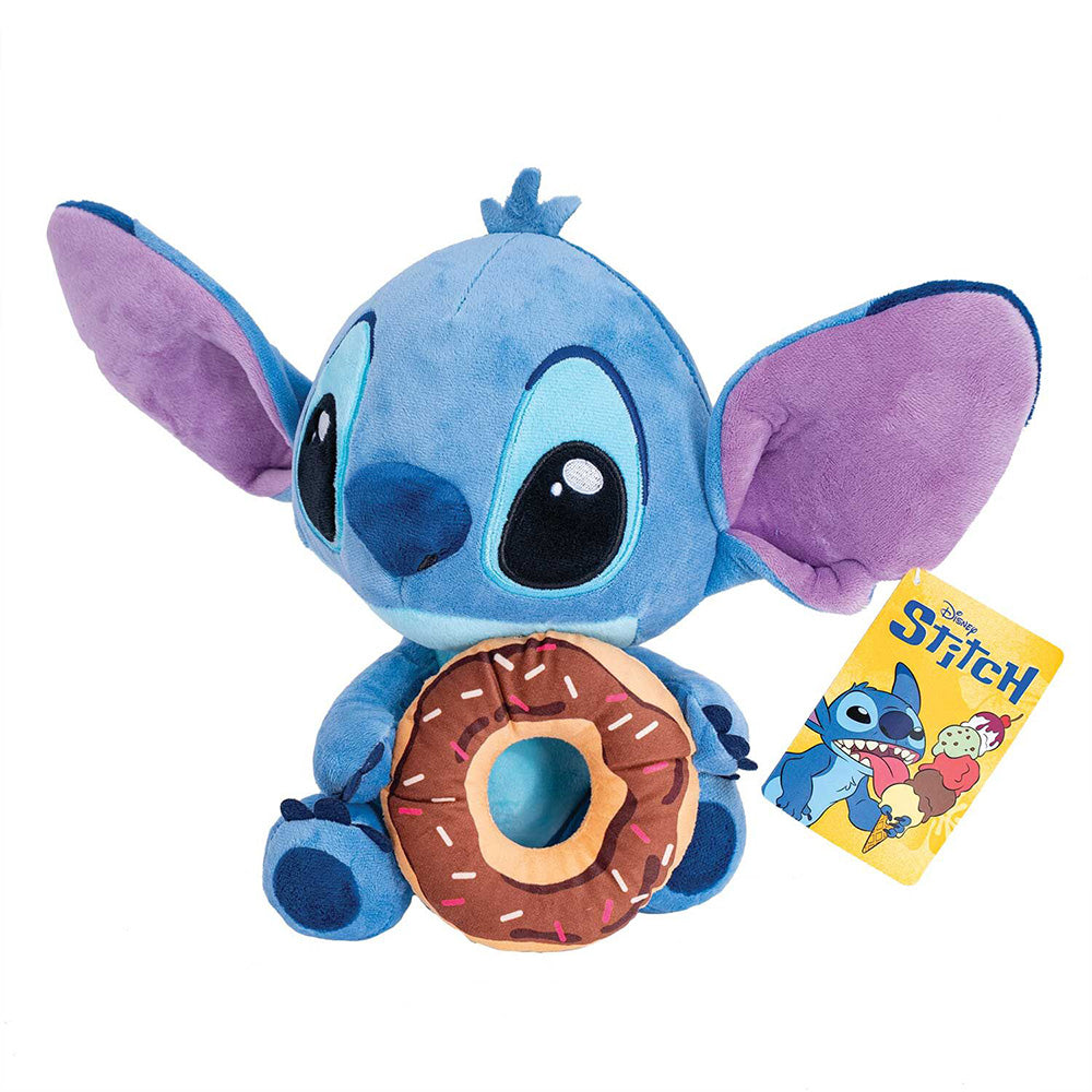 Disney Λούτρινο Stitch Με Ντόνατ 25 εκ