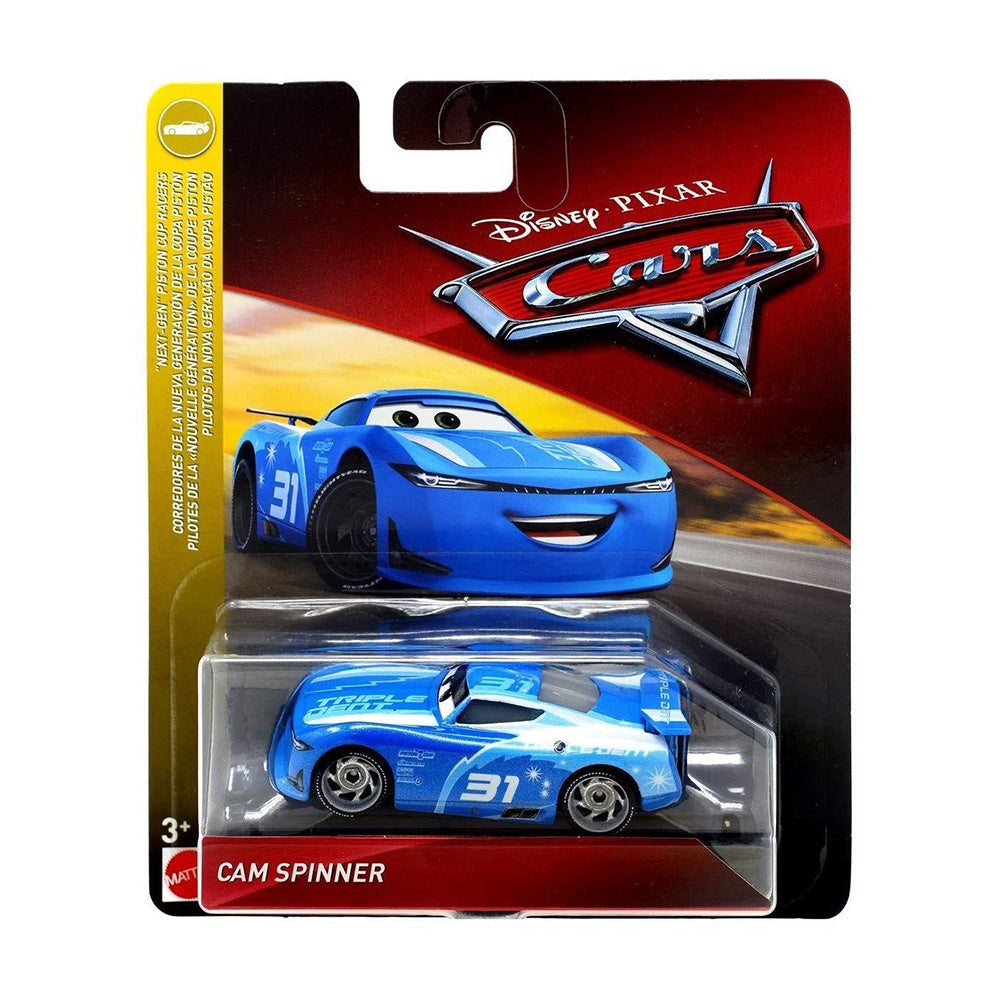 Disney Pixar Cars 3 Cam Spinner Αυτοκινητάκι Die-Cast 
