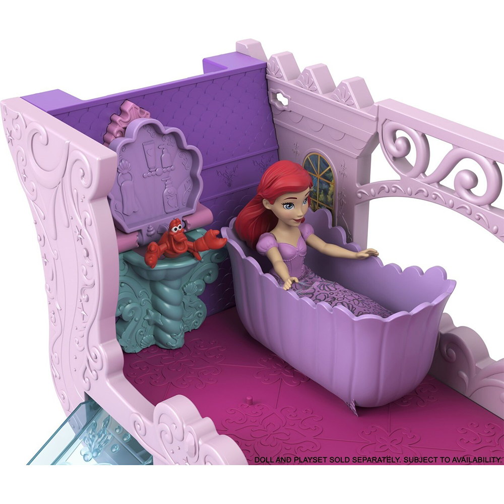 MattelDisney Princess Άμαξα Καστράκι 2 Σε 1 Σετ Παιχνιδιούpapell.gr